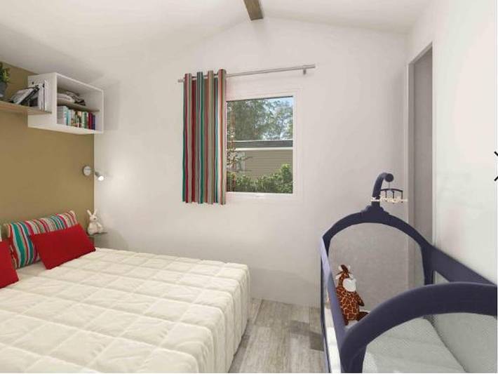 Camping pour 4 personnes, avec bassin pour enfant au Bassin d'Arcachon - 4