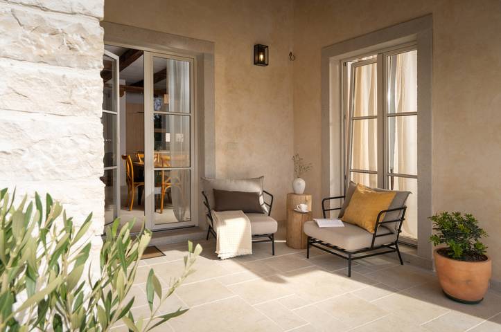 Villa pour 8 personnes, avec piscine ainsi que terrasse et jardin, animaux acceptés à Kanfanar - 3