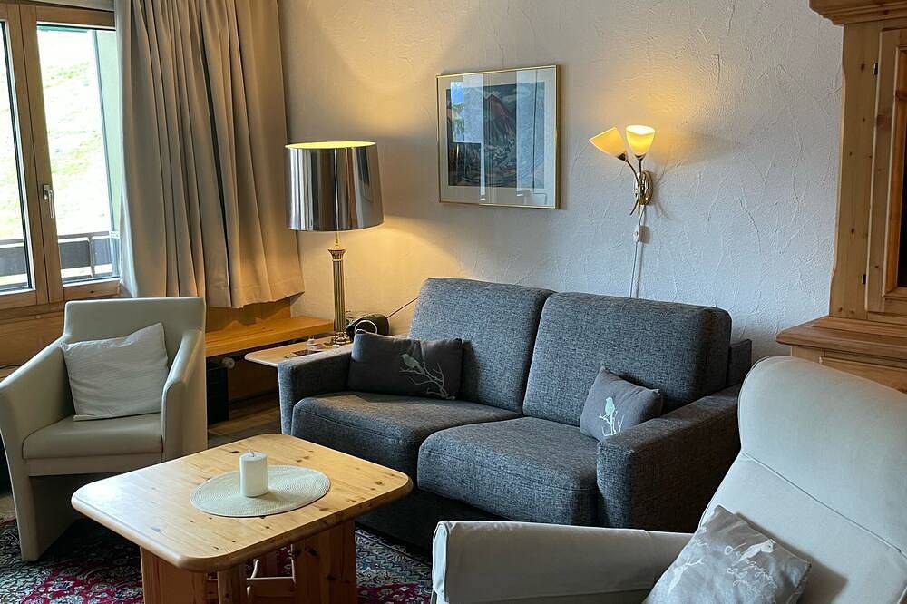 Ganze Wohnung, Großzügiges Studio für 1-3 Pers. mit Balkon, Schwimmbad und Sauna, Davos-Dorf in Schatzalp, Davos