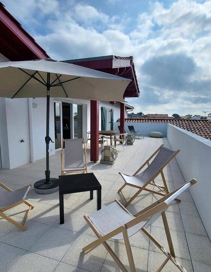 Gîte pour 6 personnes, avec vue et terrasse dans Plage d'Erretegia - 4