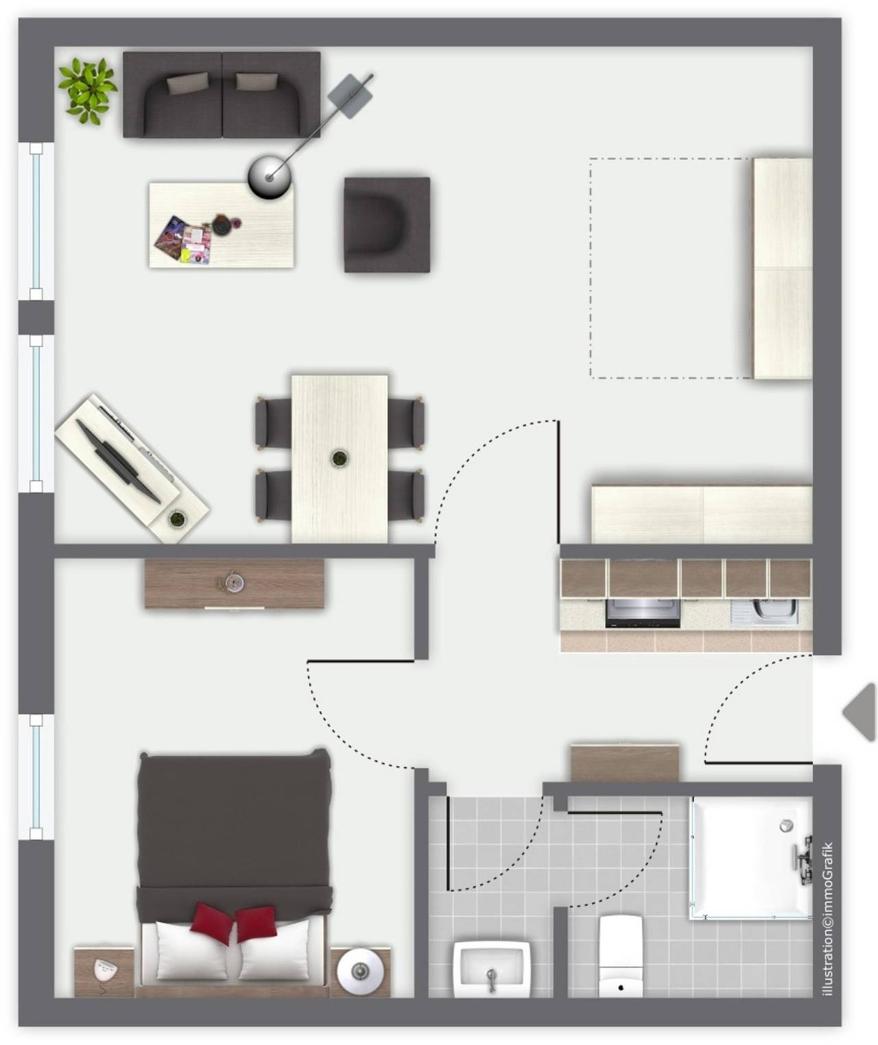 Ganze Ferienwohnung, Knusthof Lafrenz - Apfelhofblick in Westfehmarn, Fehmarn