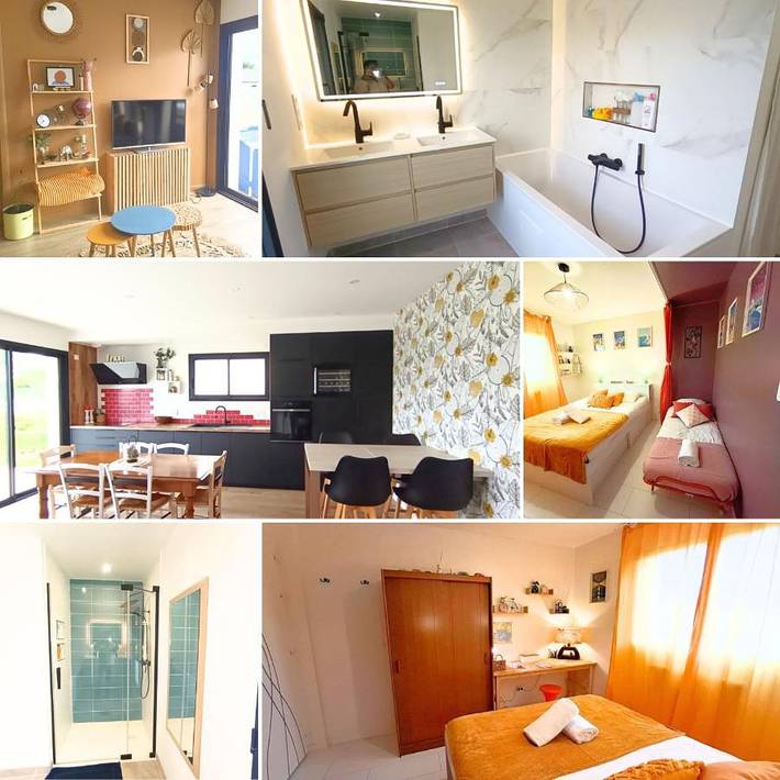 Location de vacances pour 3 personnes, avec jardin et piscine à Sulniac - 2