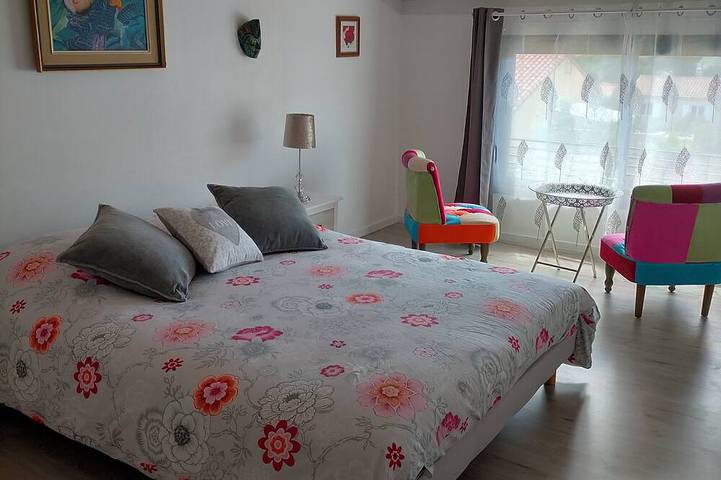 Appartement de vacances pour 2 personnes, avec jardin
