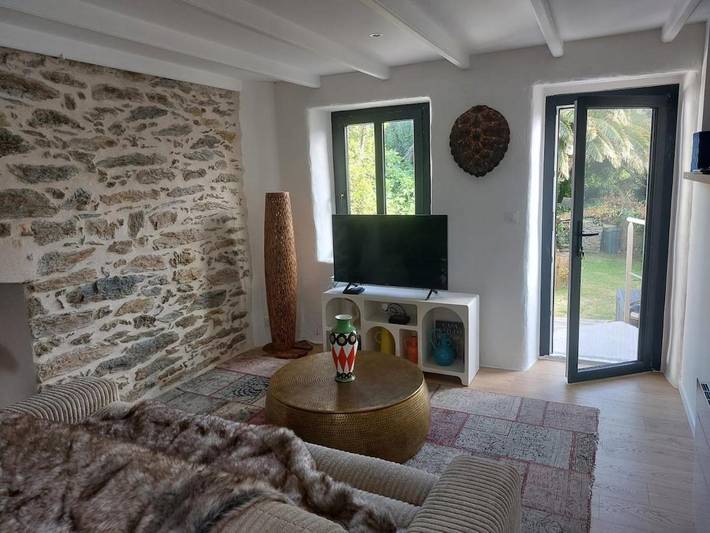 Maison de vacances pour 11 personnes, avec jardin, animaux acceptés