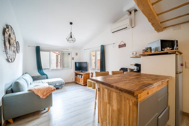 Ferienhaus für 7 Personen, mit Balkon