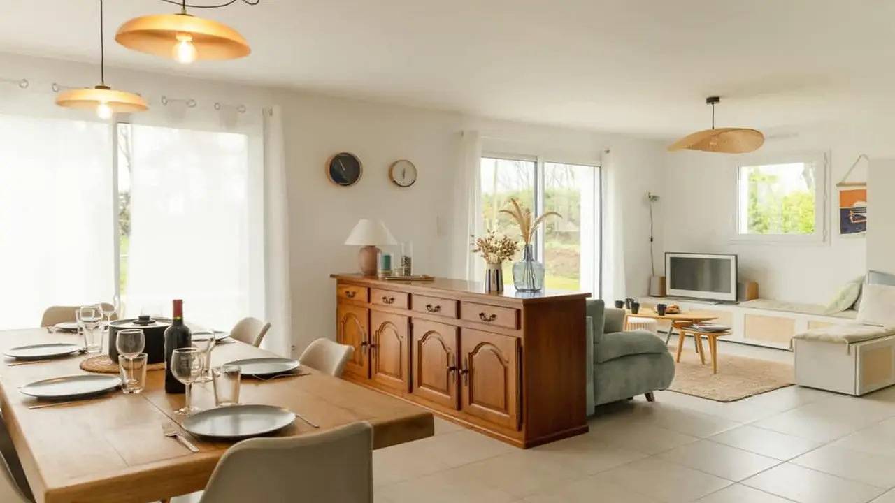 Ganze Ferienwohnung, Ferienwohnung für 6 Personen (100 m²) in Landunvez in Landunvez, Brest und Umgebung