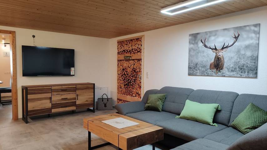 Ferienwohnung für 4 Personen, mit Ausblick und Garten in Oberreute - 2