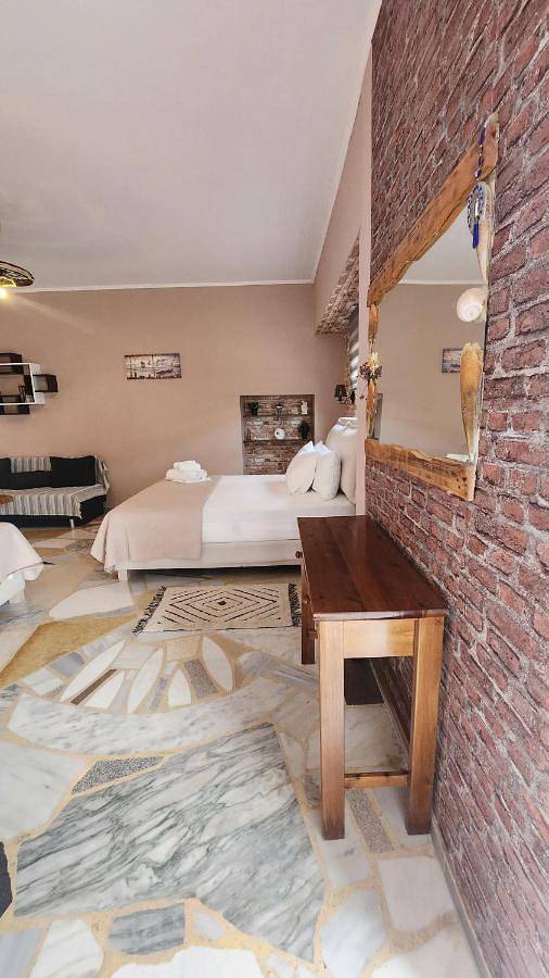 Location de vacances pour 4 personnes, avec vue et jardin, animaux acceptés dans Σκάλα Ερεσού - 4