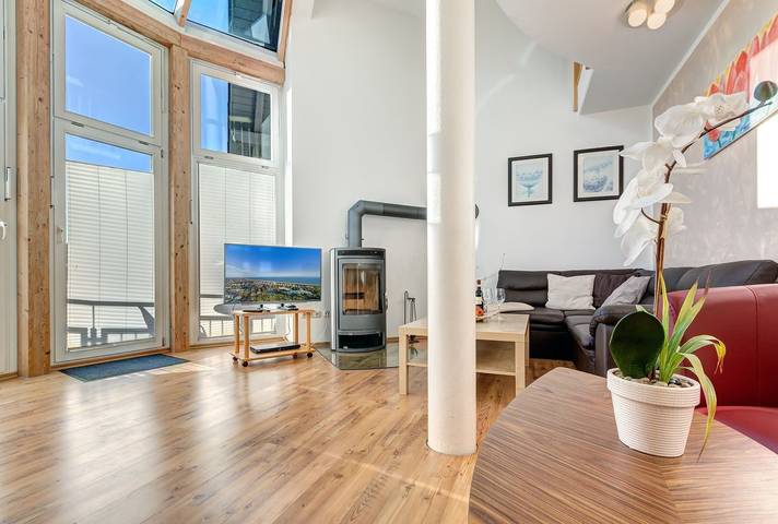 Apartament wakacyjny dla 6 osób, z balkon w Ahlbeck