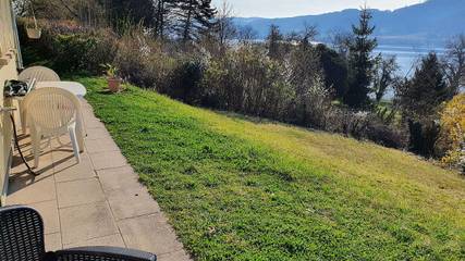Ferienwohnung für 2 Personen, mit Terrasse und Seeblick sowie Garten und Ausblick in Öhningen