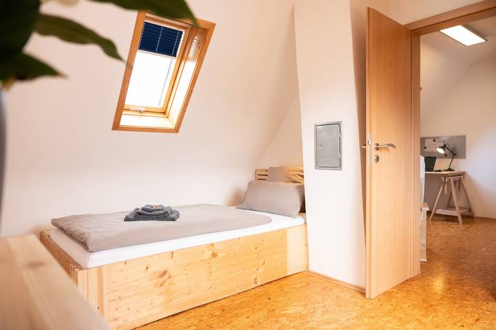 Ferienwohnung für 5 Personen, mit Balkon und Garten sowie Sauna in Oberschwaben - 3