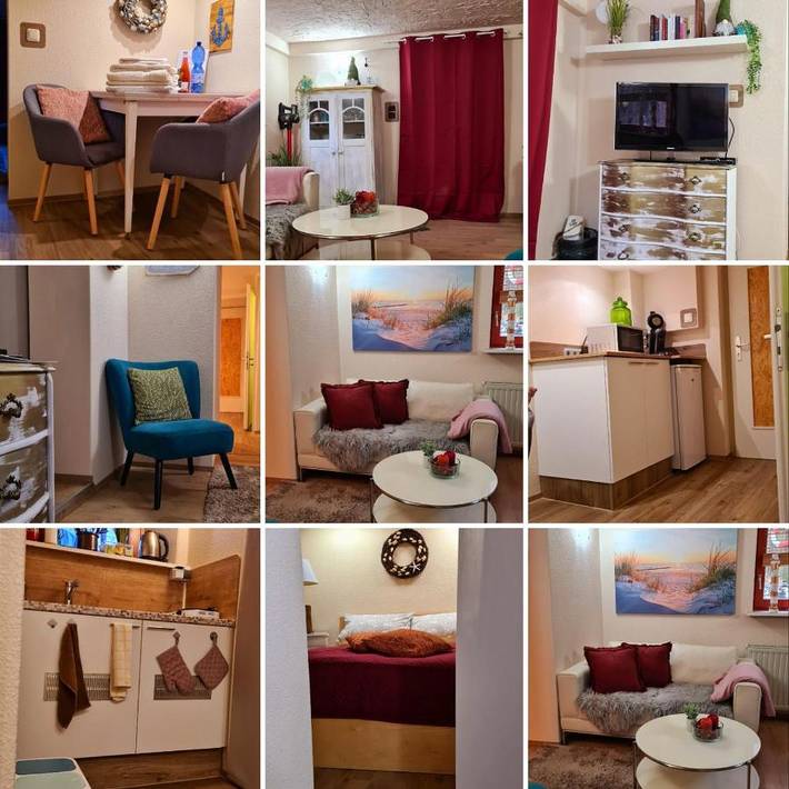 Ferienwohnung für 2 Personen, mit Terrasse und Garten in Grünberg