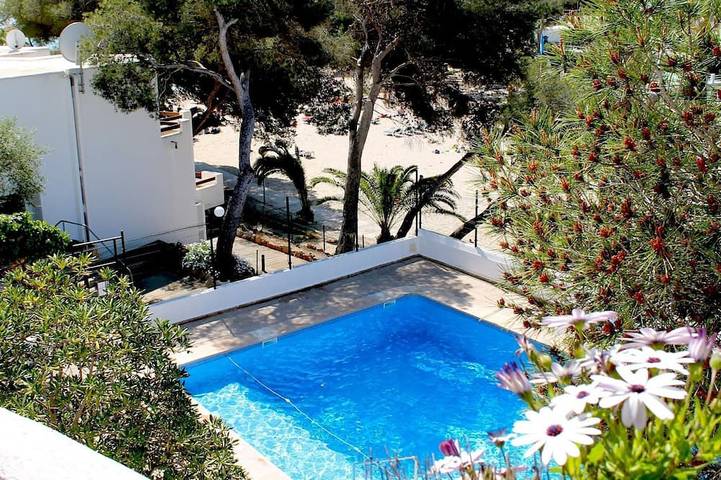 Ferienwohnung am strand für 4 Personen, mit Garten und Pool in Santanyí