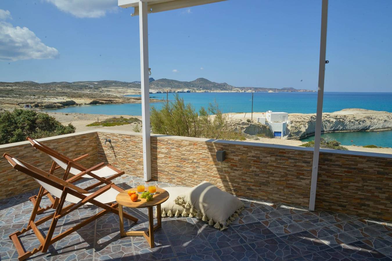 Alluring Milos Beachfront Villa | Villa Aegean Secrets | 1 Bedroom in Gournado-Fylakopi