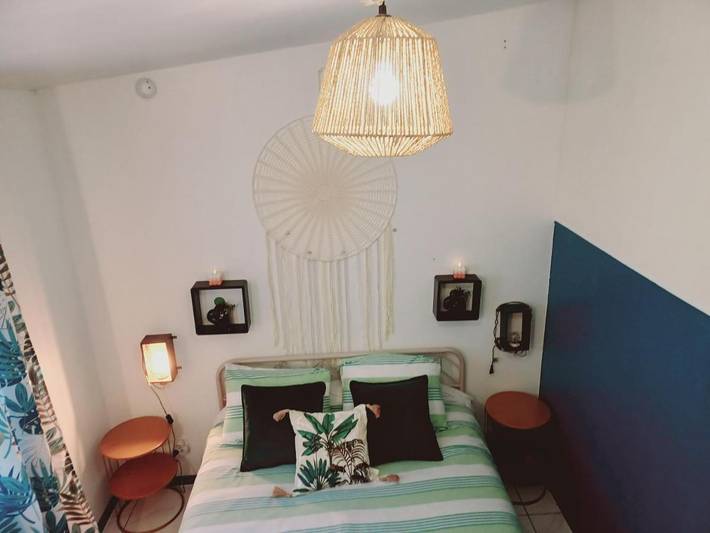 Appartement de vacances pour 4 personnes, avec terrasse et jardin