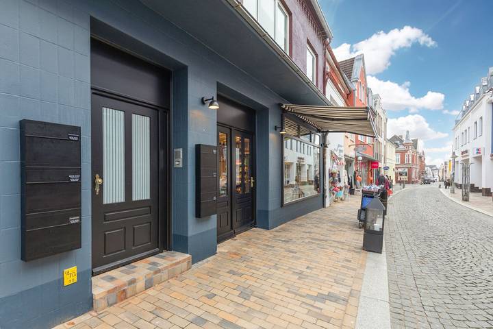 Ferienwohnung für 3 Personen, mit Balkon in Husum Hafen