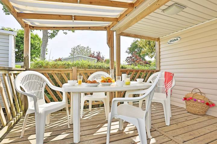 Mobil home pour 6 personnes, avec piscine, adapté aux familles - 1