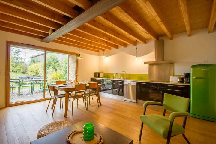 Gîte pour 5 personnes, avec terrasse et jardin à Baden (France) - 4