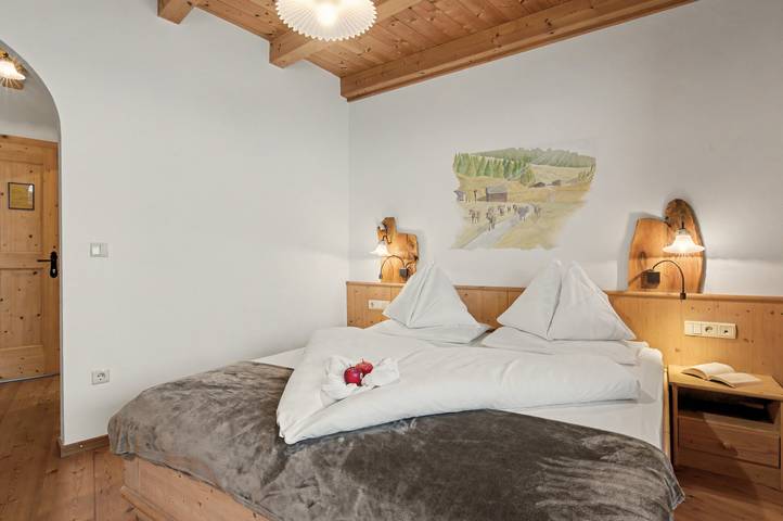 Zimmer 'Rossalm Panoramazimmer 4' mit Gemeinschaftsterrasse, Gemeinschaftsgarten und Wi-Fi in Afers, Brixen