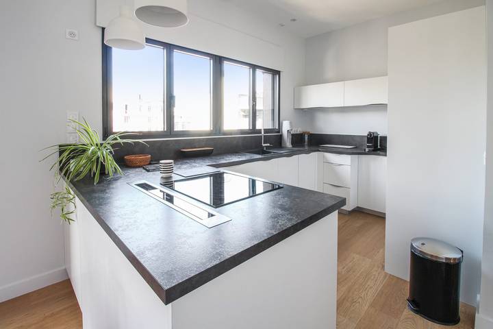 Gîte pour 4 personnes, avec balcon, adapté aux familles à Issy-les-Moulineaux - 4