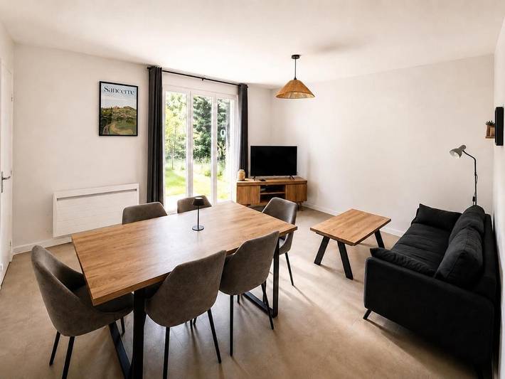 Location de vacances pour 6 personnes, avec jardin et terrasse à Belleville-sur-Loire