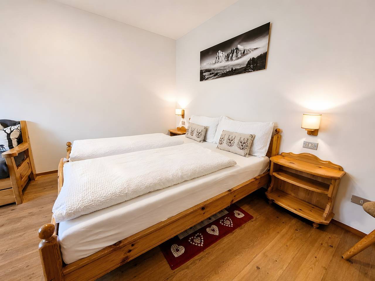 Appartamento intero, Appartamento "Casa Rustica Saslonch" vicino agli impianti sciistici con vista montagna e balcone in Ortisei, Dolomiti Superski