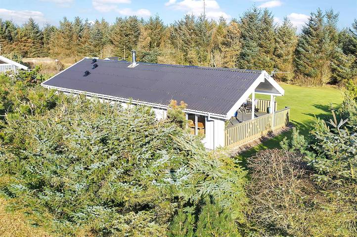 Ferienhaus für 6 Personen, mit Terrasse in Grønhøj Strand