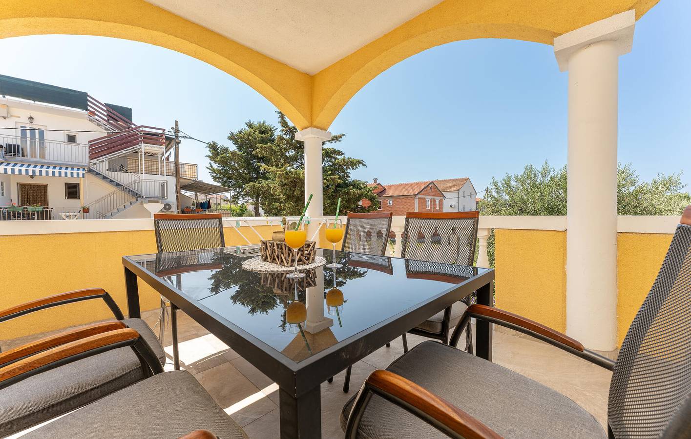 Entire holiday apartment, Holiday apartment for 4 people with pool in Pakostane, Zadar