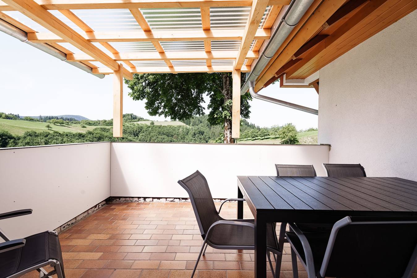 Ganze Wohnung, Ferienwohnung 'Talblick' mit privater Terrasse und Wlan in Oppenau, Mittlerer Schwarzwald