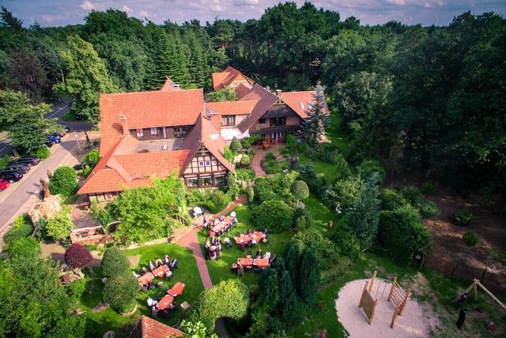 Ferienwohnung für 4 Personen, mit Terrasse und Garten sowie Ausblick im Emsland - 2