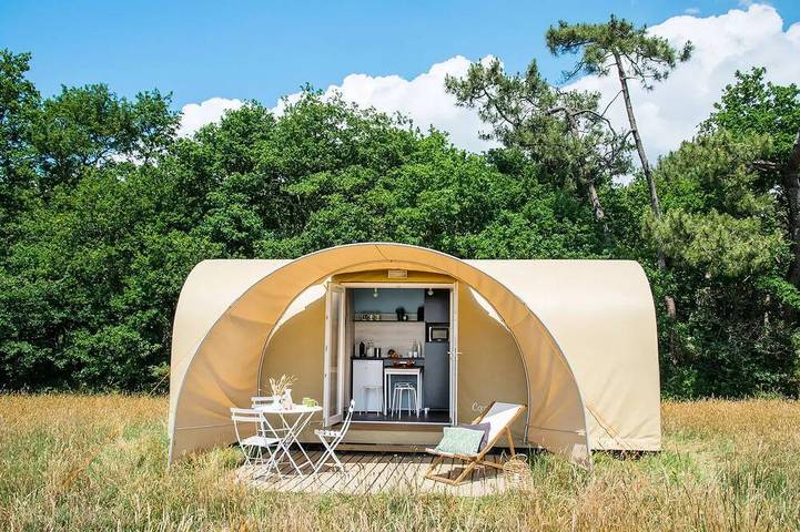 Camping pour 4 personnes à Fouesnant