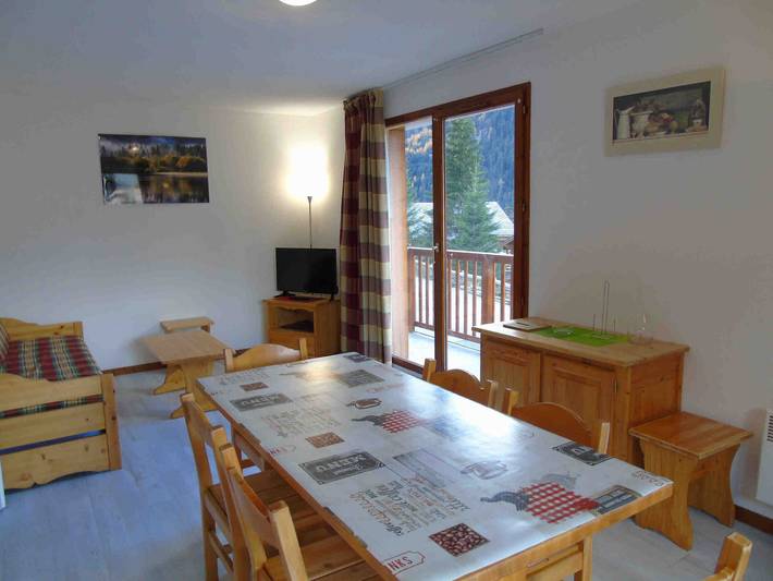 Chalet pour 6 personnes, avec balcon dans Valfréjus - 4