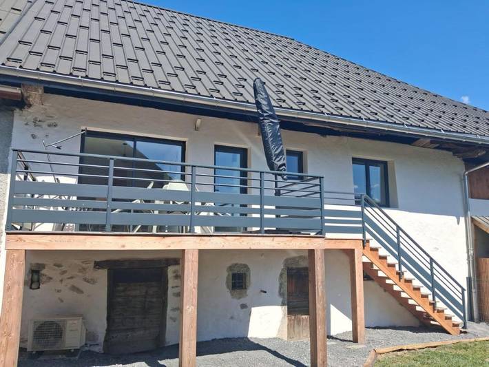 Location de vacances pour 4 personnes, avec Terrasse et Vue dans Saint-Vital