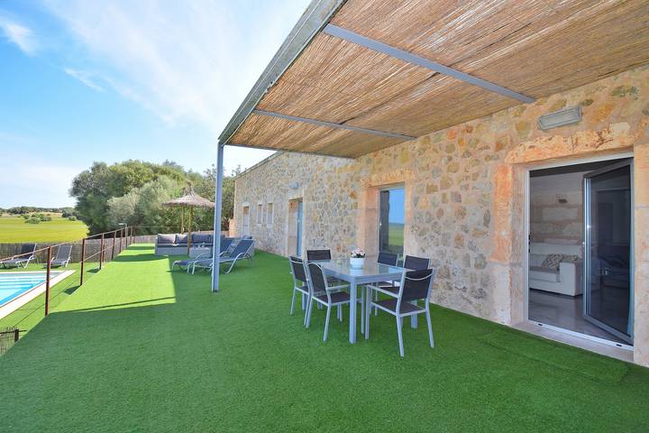 Finca für 6 Personen, mit Terrasse und Garten in Maria de la Salut - 2