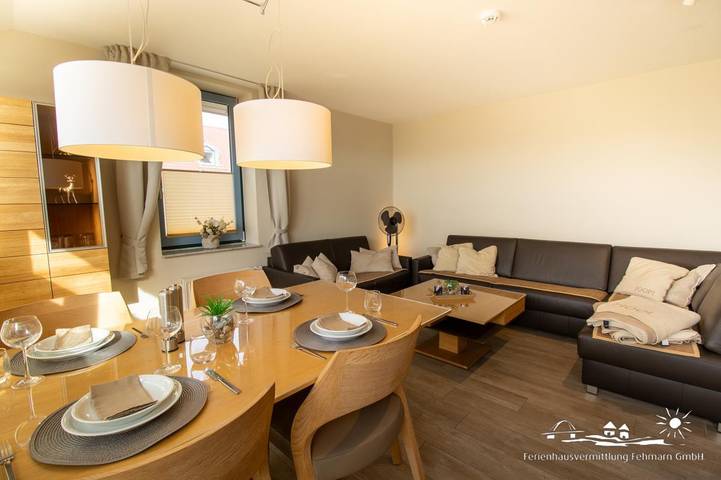 Ferienwohnung für 6 Personen, mit Balkon und Meerblick, kinderfreundlich in Burgtiefe - 3