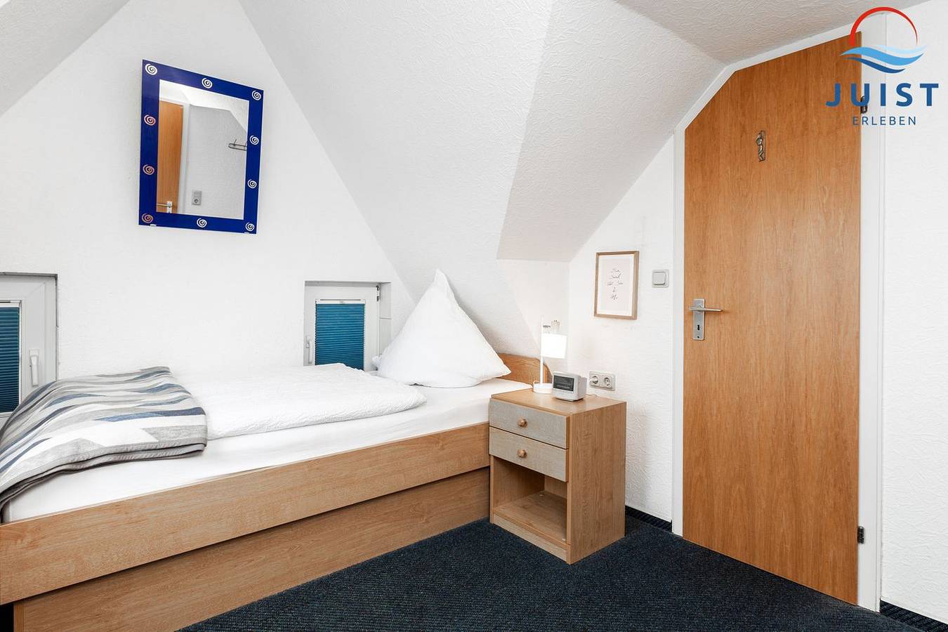 Entire apartment, Entspannter Urlaub auf Juist: Gemütliches Zimmer nur 290 m vom Strand! in Juist