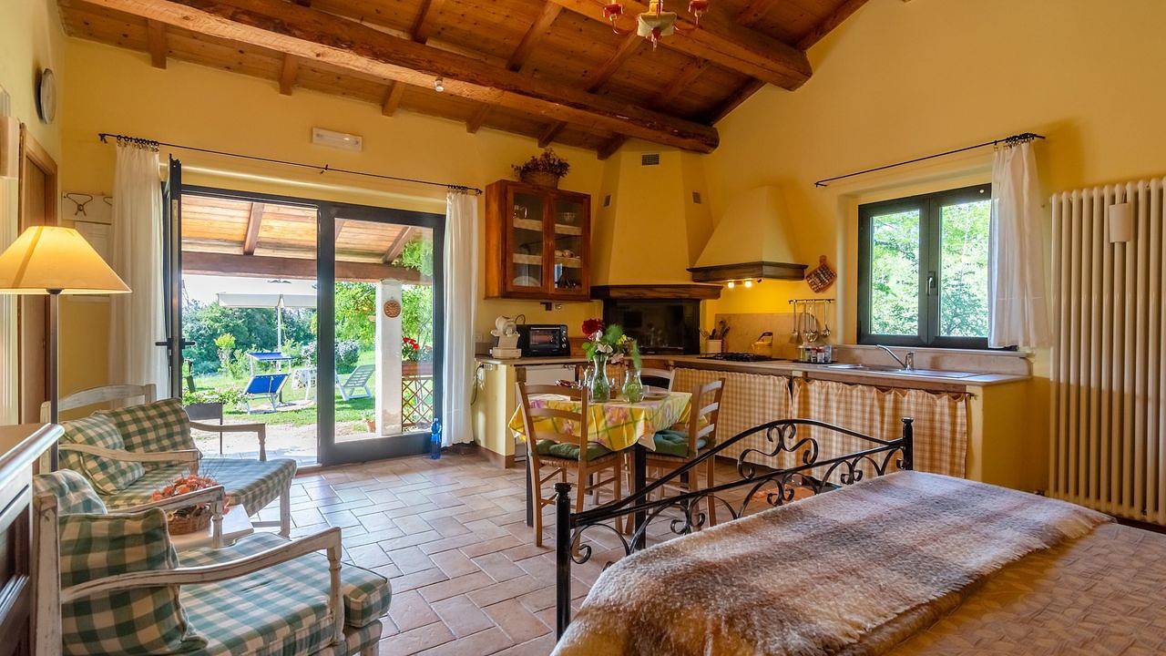 Vakantiehuis voor 2 personen met tuin in Cagli, Valle del Metauro