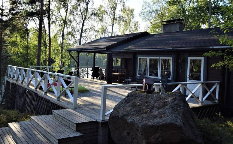 Chalet pour 6 personnes, avec vue ainsi que sauna et jardin