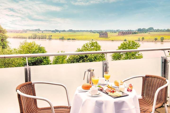 Hotel für 6 Personen, mit Balkon und Terrasse sowie Garten und Sauna in Wesel - 4