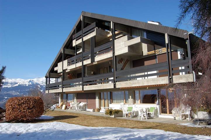 Ferienwohnung für 4 Personen, mit Balkon/Terrasse und Balkon in Chalais (Schweiz)