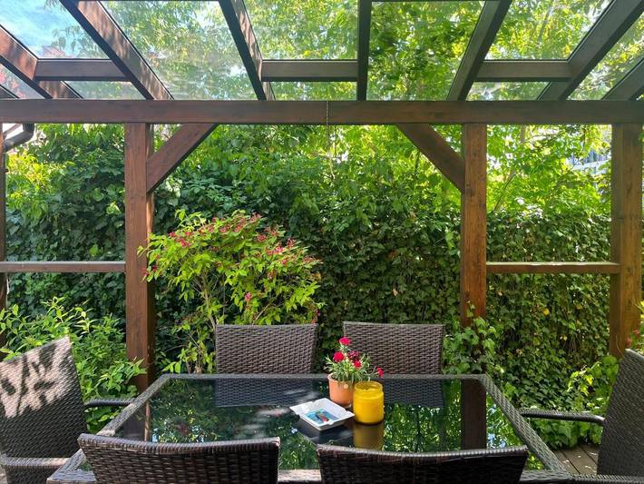 Ferienhaus für 8 Personen, mit Garten und Ausblick, mit Haustier - 1