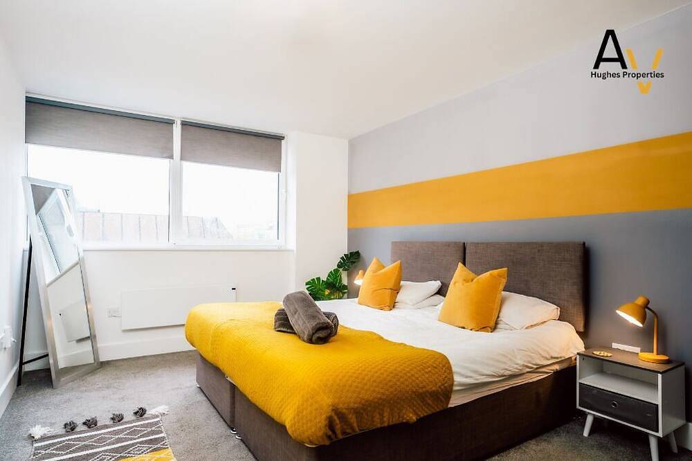 Entire apartment, Centrally Located 1-Bed Apt for Business & Fun in Milton Keynes, South East England