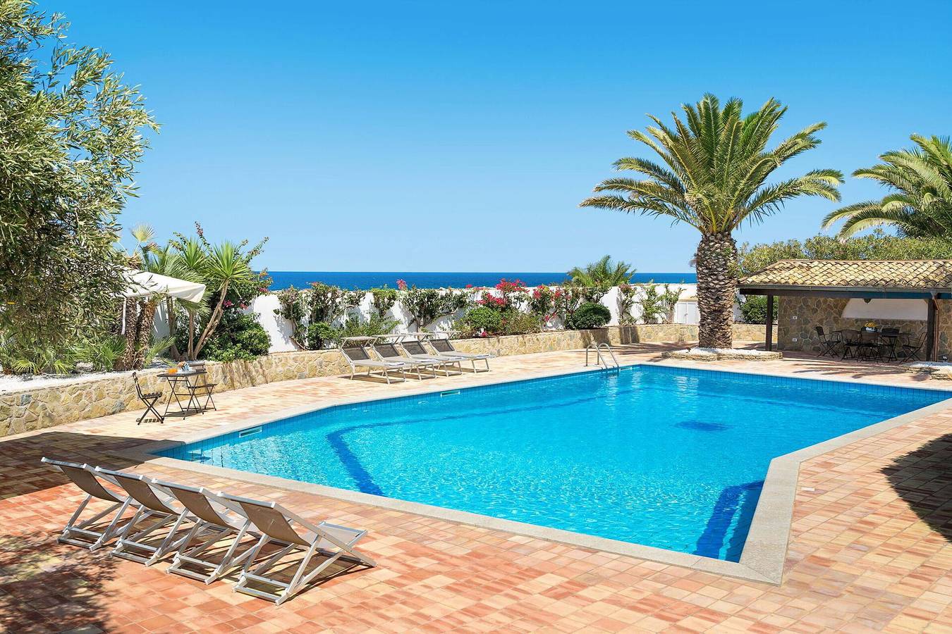 Villa für 6 Personen mit Terrasse in San Vito Lo Capo, Trapani Provinz