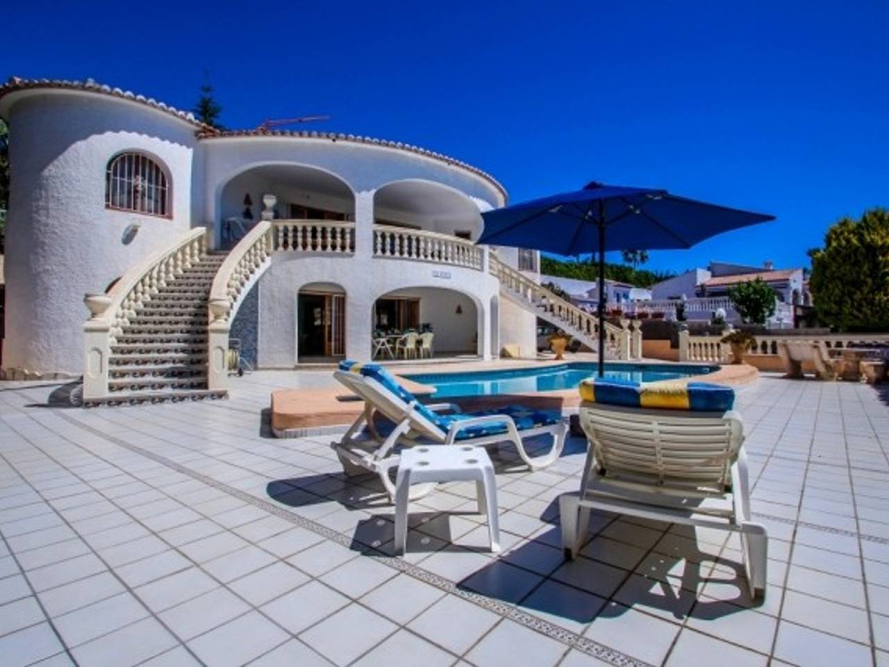Villa   à Moraira pour 2 personnes avec piscine privée in Moravit, Teulada