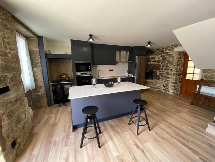 Casa de vacaciones para 6 personas, con jardín y vistas en Bergantiños - 2