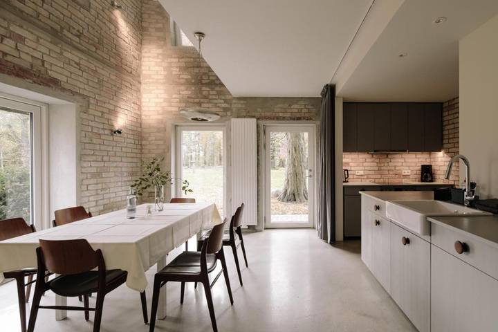 Ferienhaus für 7 Personen, mit Garten und Ausblick, mit Haustier in Saal