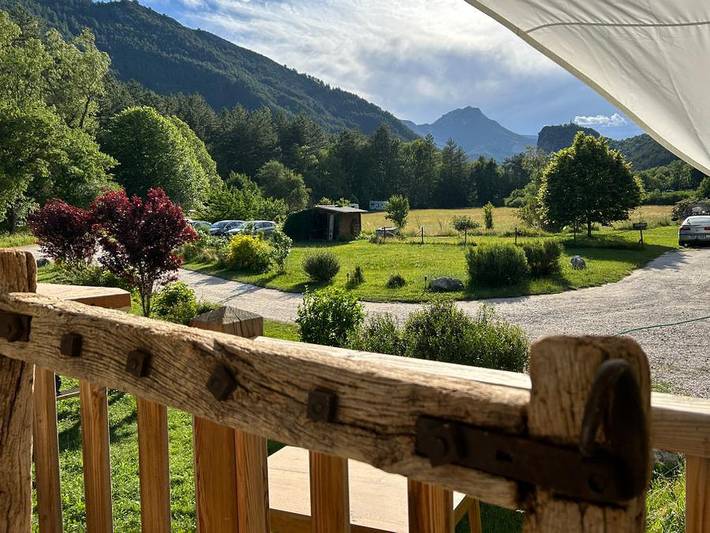 Camping White Rock - Chalet 4 personen - Vanille (Bergblick) 2 Zimmer in Castellane, Castellane und Umgebung