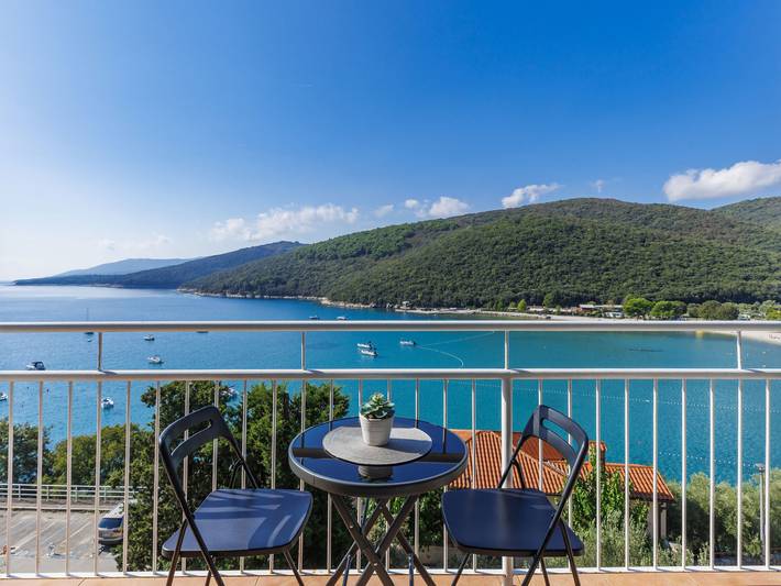 Ferienwohnung für 4 Personen, mit Balkon in Rabac
