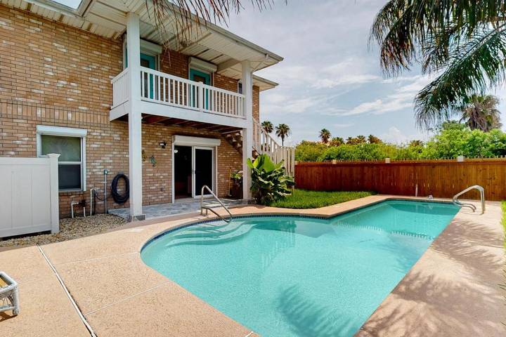 Maison de vacances pour 4 personnes, avec vue ainsi que terrasse et piscine dans Texas