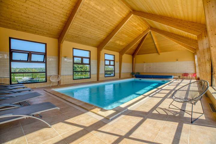 Maison de vacances pour 8 personnes, avec piscine et terrasse